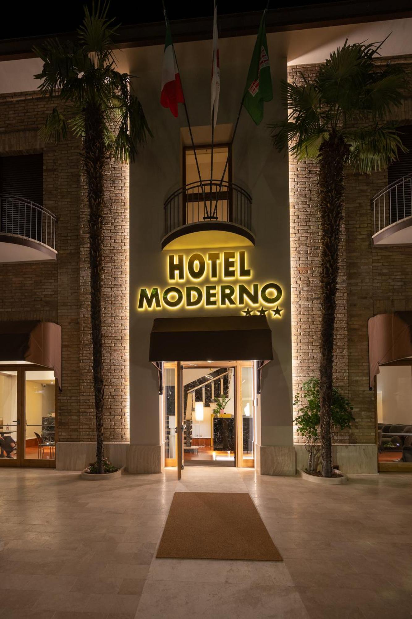 Hotel Moderno アッシジ エクステリア 写真